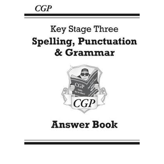 Spelling, Punctuation and Grammar for KS3 - Answers for Workbook image 0