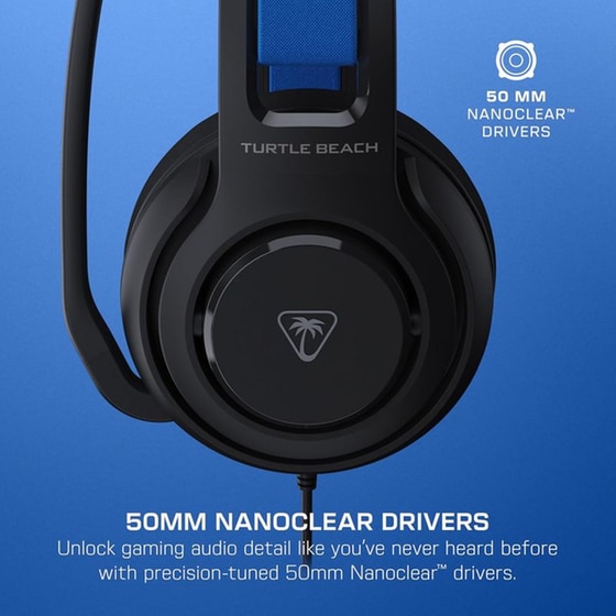 Turtle Beach Atlas 200 Gaming Ενσύρματα Ακουστικά Jack 3.5mm - Μαύρο image 3