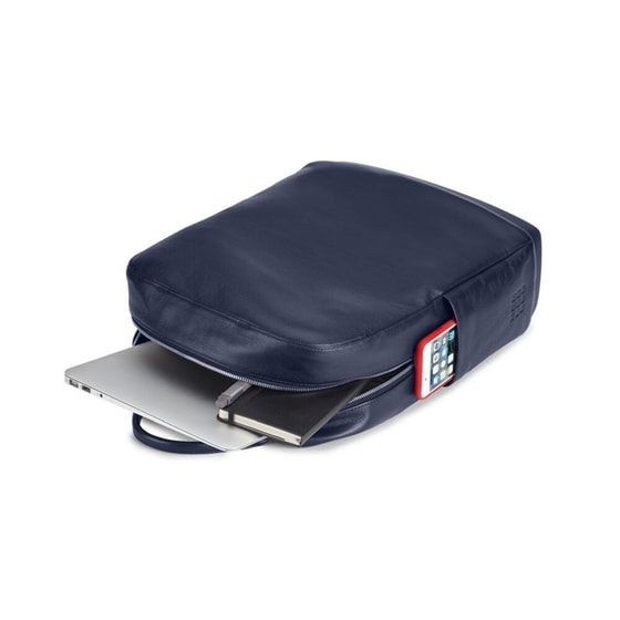 Σακίδιο Moleskine Δερμάτινο Μπλε image 2