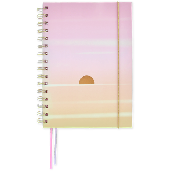 Τετράδιο Σπιράλ Papermnt Α5 Deluxe Sunset Love 80 Φύλλων image 0