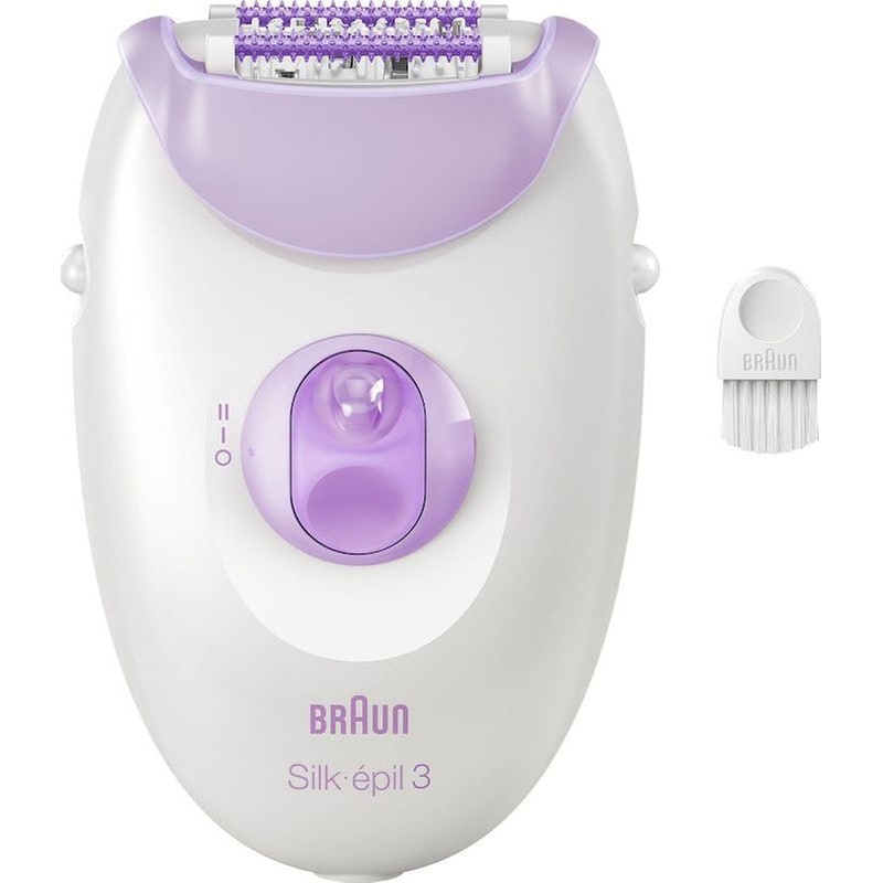 Αποτριχωτική Μηχανή BRAUN Silk-épil 3 3-000 Λευκό BRAUN