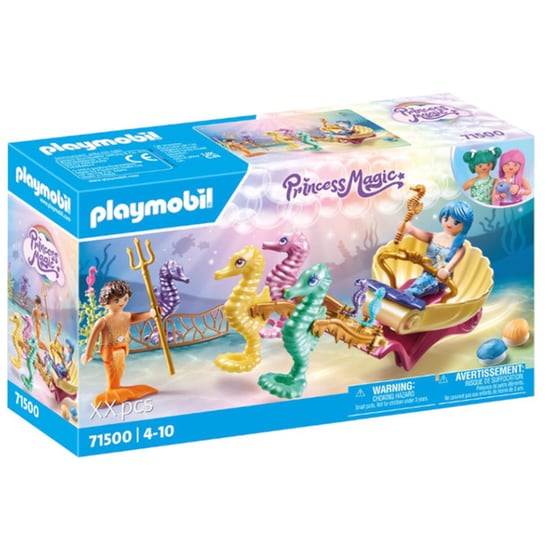 PLAYMOBIL® Princess Magic Γοργονο-άμαξα με ιππόκαμπους (71500) image 0