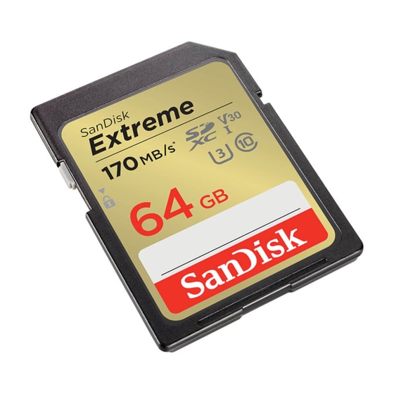 Sandisk Extreme SDXC 64GB Class 10 U3 V30 UHS-I image 2