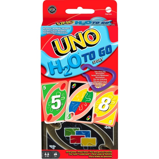 UNO H2O to Go Επιτραπέζιο (Mattel) image 0