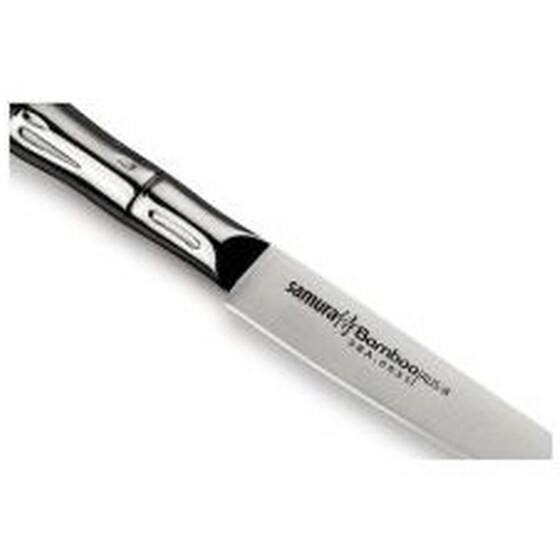 Μαχαίρι Φαγητού Samura Bamboo Steak από Ανοξείδωτο Χάλυβα 11 cm - Ασημί image 2