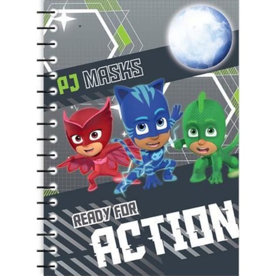 Τετράδιο Σπιράλ DIAKAKIS B5 2 Θεμάτων PJ Masks (1 Τεμάχιο) image 0