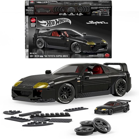 Αυτοκίνητο Mattel Hot Wheels Brick Shop: Elite Series - Toyota Supra MKIV '94 image 1