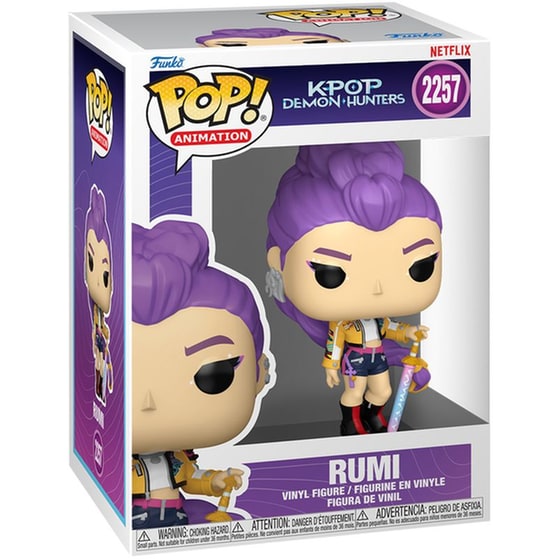 Funko Pop! Animation: K-Pop Demon Hunters - Rumi #2257 image 1