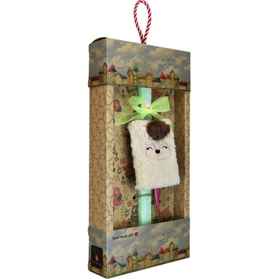 Λαμπάδα Synchronia Μπλοκ&nbsp;Λούτρινο&nbsp;Ελαφάκι image 2