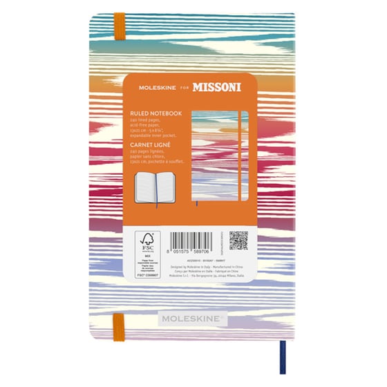 Moleskine Σημειωματάριο L Missoni Flame Limited Edition image 7
