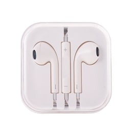 Earpods Ακουστικά Handsfree D5 Κινητού  White