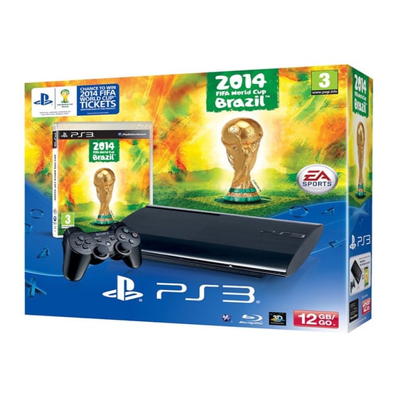 PlayStation 3 Super Slim 12GB & FIFA: World Cup 2014 image 0