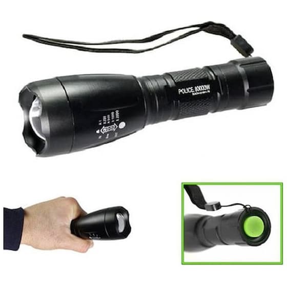 Επαναφορτιζόμενος Φακός T6 Cree Led - Bl-1831 - X-balong image 2