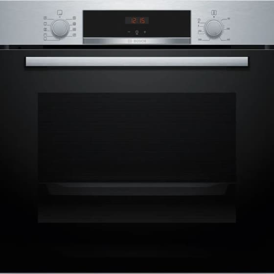 BOSCH HBA534ES4 & PKE645BA2E 71 Lt Inox Eντοιχιζόμενο Σετ Φούρνος και Εστία image 2