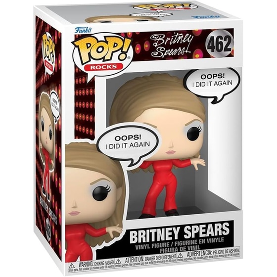 Funko Pop! Rocks - Britney Spears - Oops I Did it Again #462 image 1