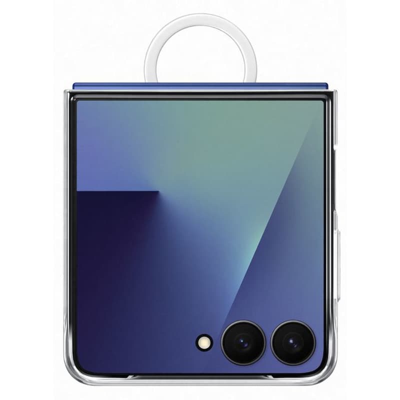 Θήκη Samsung Galaxy Z Flip7 - Samsung Ring Silicone Case - Transparent