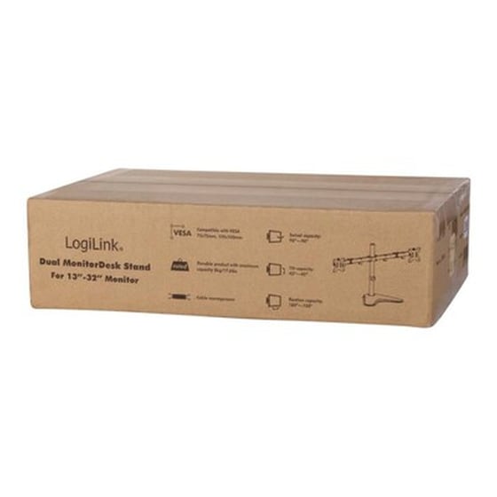 Βάση Στήριξης Monitor Dual Logilink Bp0045 32" έως 16 kg image 2