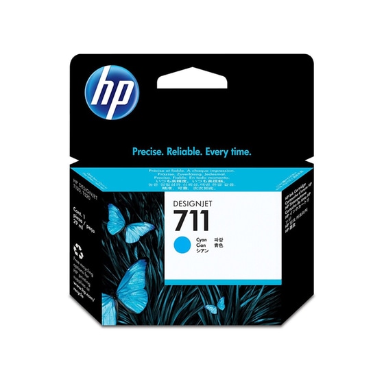HP 711 Κυανό Μελάνι Εκτυπωτή CZ130A image 0