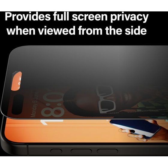 iPhone 15 Pro Max Panzerglas Full Screen
