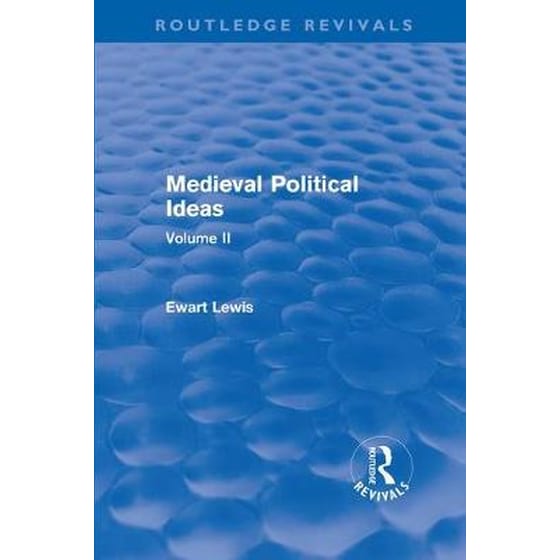 Medieval Political Ideas (Routledge Revivals) image 0