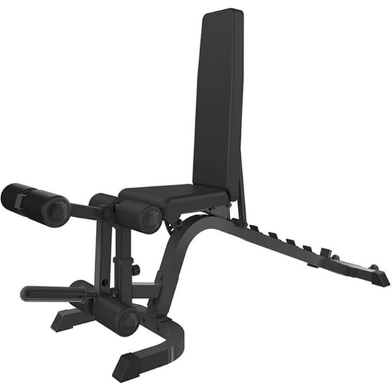 Επικλινής Πάγκος Γυμναστικής Toorx WBX-220 MULTIFIT 122x60x17 cm - Μαύρο image 2