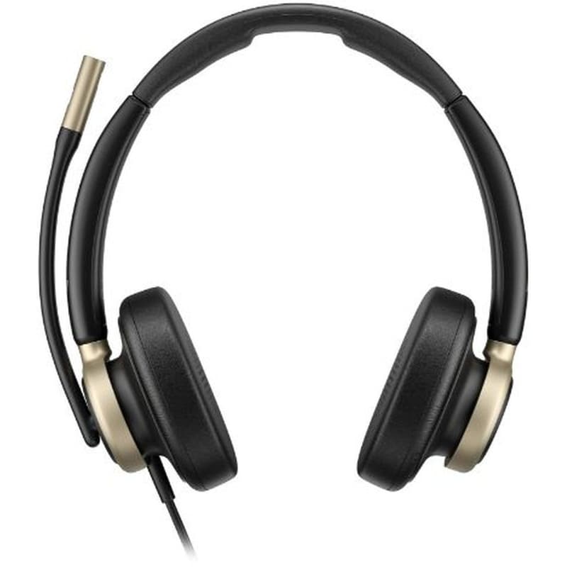 Ακουστικά Headset HP Poly D16LSAA με Μικρόφωνο - Μαύρο
