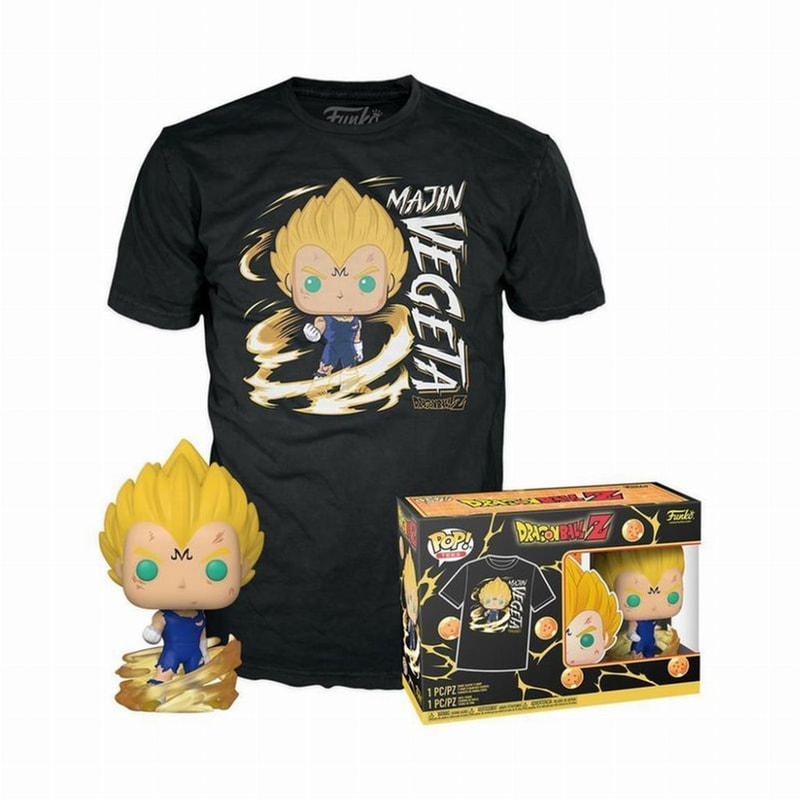 FUNKO Funko Pop! Box - Dragon Ball Z - Majin Vegeta Pop! Tee (s)