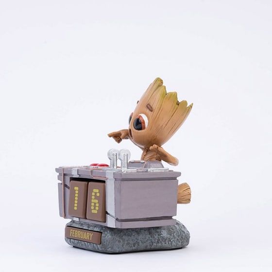 Διαρκές 3d Ημερολόγιο Marvel Groot Death Button image 2