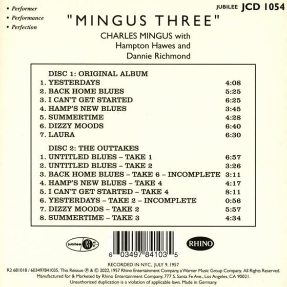 Mingus Three image 5