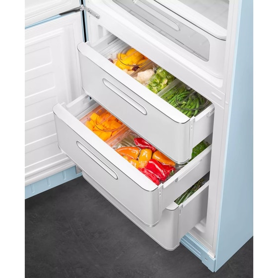 SMEG FAB32LPB6 332 Lt Total No Frost Μπλε Ψυγειοκαταψύκτης image 5