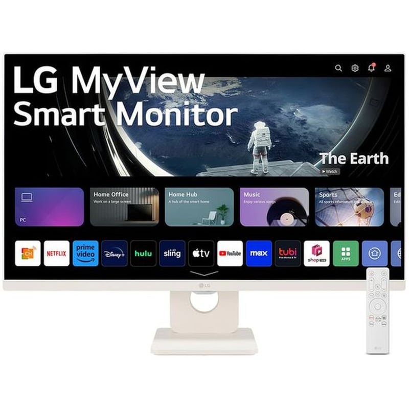 LG LG Smart Monitor 27SR50F-W Monitor 27 FHD IPS Flat 60Hz 5ms