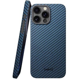 Θήκη Apple iPhone 16 Pro Max - Nekit Fiber με MagSafe 1mm 1500D Kevlar - Blue