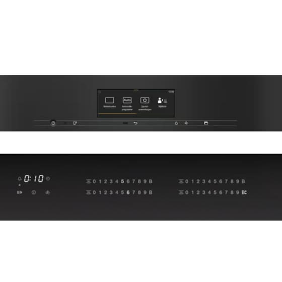 MIELE H7860BPX & KM7867-1 FL 76 Lt Μαύρο Eντοιχιζόμενο Σετ Φούρνος και Εστία image 4