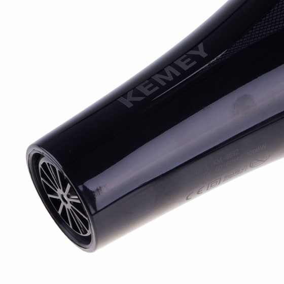 Σεσουάρ Μαλλιών KEMEI ΚΜ-8892 Wind Power 3000W - Μαύρο image 2