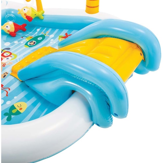Φουσκωτή Παιδική Πισίνα Intex Παιδότοπος Fishing Fun Play Center 48Lt - Πολύχρωμη image 4