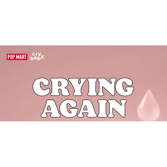 Φιγούρα Pop Mart Crybaby Crying Again Series Blind Box image 3