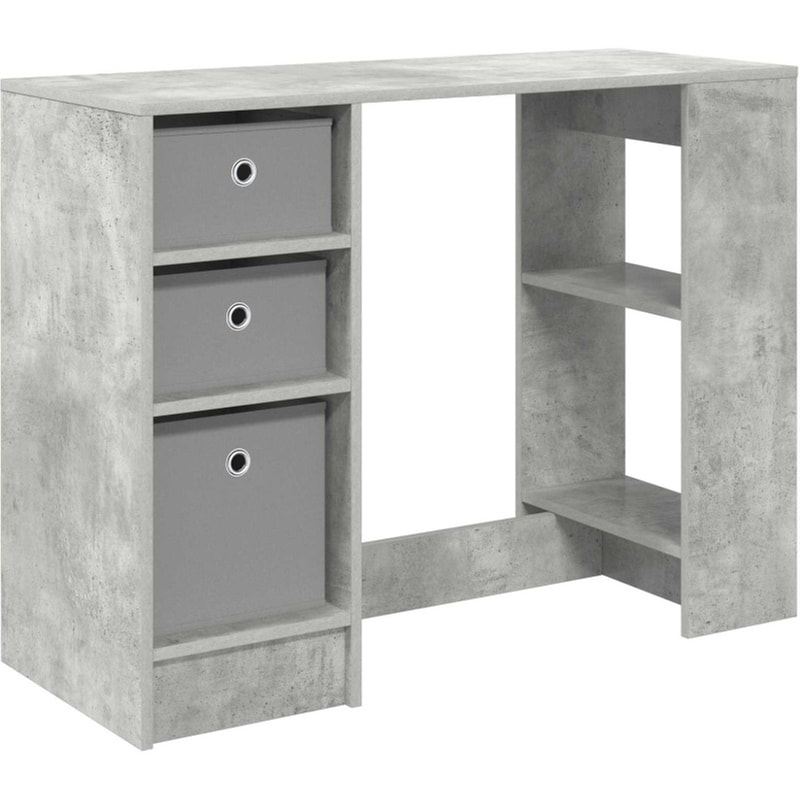 Γραφείο VidaXL από Επεξεργασμένο Ξύλο 100x40x75 cm - Γκρι Σκυροδέματος