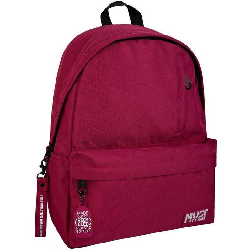 Τσάντα Πλάτης Must Team Monochrome  Μπορντό
