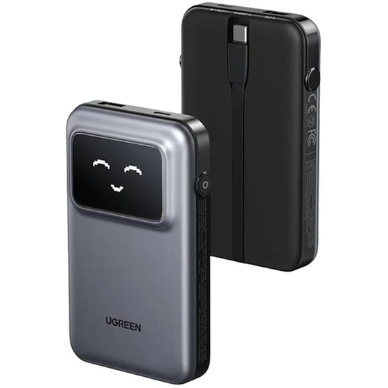 Powerbank Ugreen PB511 10000mAh 30W με Θύρες USB-A/USB-C Power Delivery - Γκρι image 0