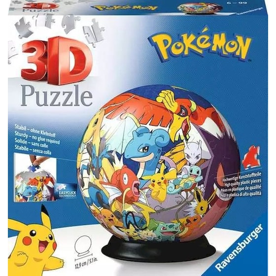 3D Παζλ Ravensburger Pokemon (72 Κομμάτια) image 0