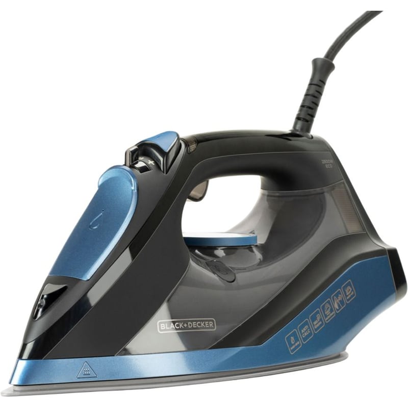 BLACK & DECKER BLACK DECKER BXIR2801E 2800 W Μπλε Σίδερο Ατμού