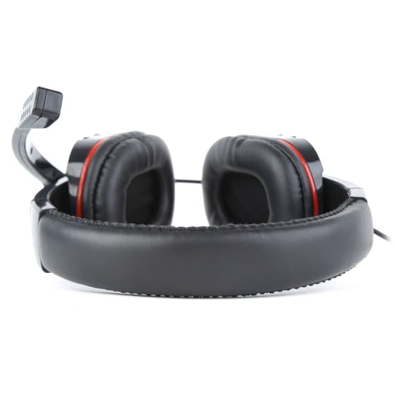 Gembird GHS-402 Gaming Ενσύρματα Ακουστικά 3.5mm - Μαύρα/Κόκκινα image 3