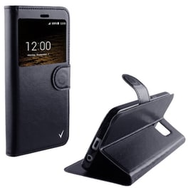 IPH 7 4.7 LTHR TPU VIEW BK STD BLK