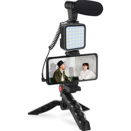 Jumpflash Kit-01lm Camera Microphone With Led Light Is On-camera For Vlog Video Microphone Kit