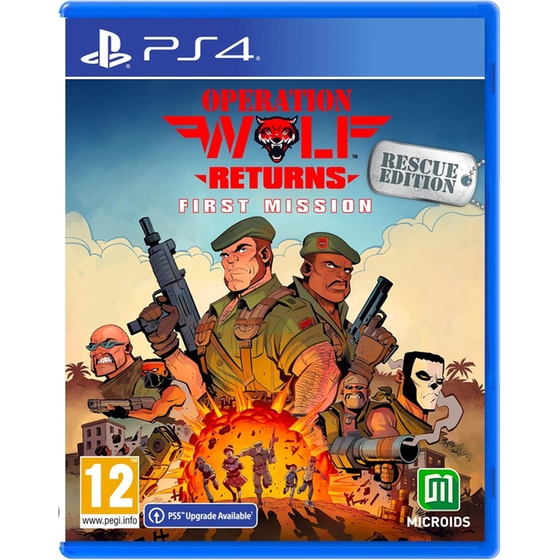 Operation Wolf Returns: First Mission Rescue Edition - PS4 image 0