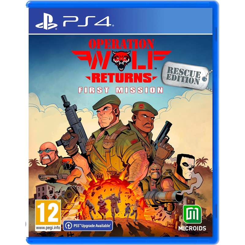 MICROIDS Operation Wolf Returns: First Mission Rescue Edition - PS4