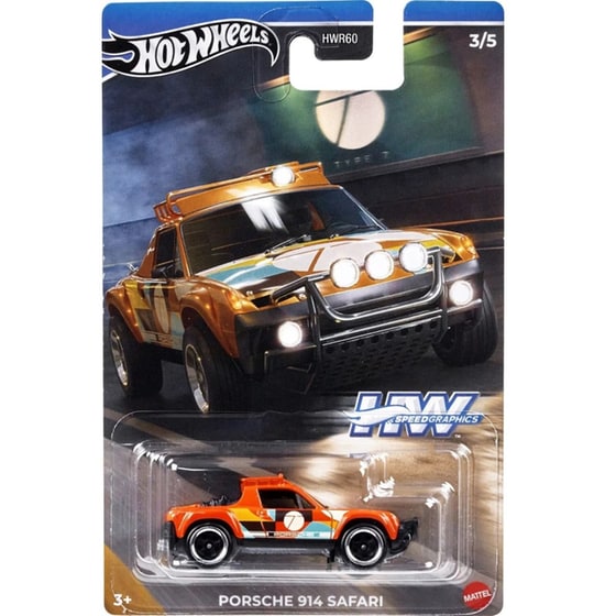 Hot Wheels Αυτοκινητάκια Speed Graphics (5 Σχέδια) image 2