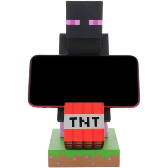 Φιγούρα Βάσης Στήριξης Cable Guys - Minecraft Enderman Holder (CGCRMC400782) image 2