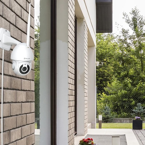 Tellur Smart Wifi Outdoor Camera Έξυπνη Ip Κάμερα Εξωτερικού Χώρου Wifi Σε Λευκό Χρώμα, Ultrahd, Ptz, Autotracking, 3mp image 5