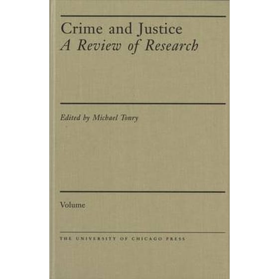 Crime and Justice, Volume 41 image 0